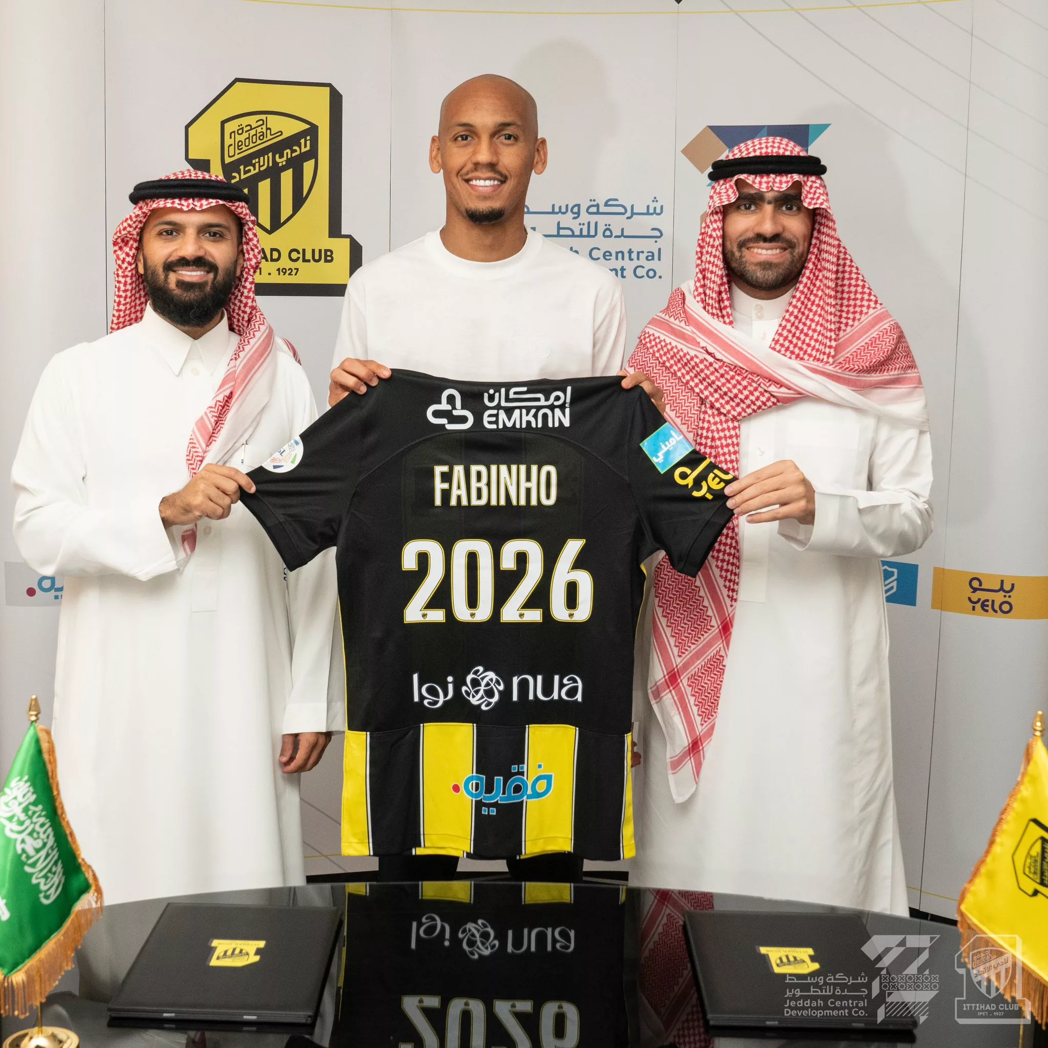 Fabinho rumbo a Arabia Saudita